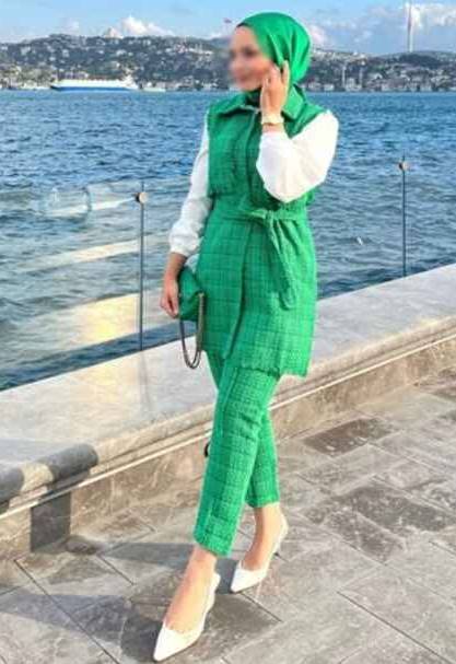 Türbanlı Escort Bayan Selinle Büyüleyici Bir Gece